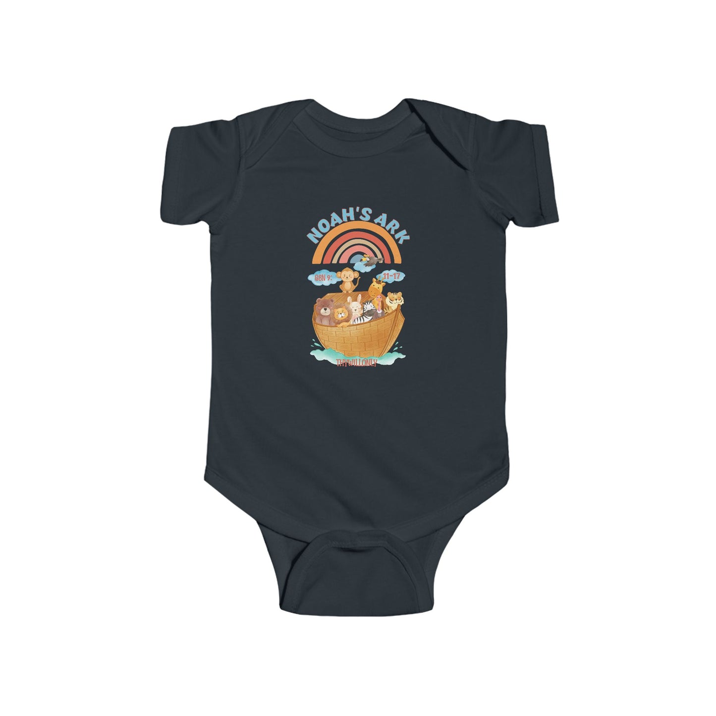Genesis 9:13 - Noah's Ark Baby Onesie
