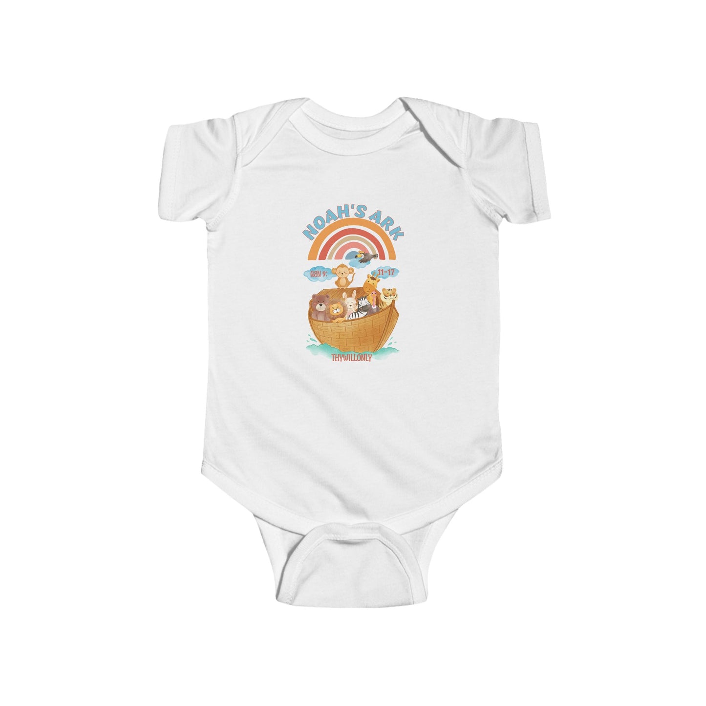 Genesis 9:13 - Noah's Ark Baby Onesie