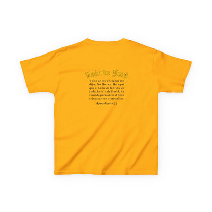 Apocalipsis 5:5 - Camiseta para Jovenes: El Orgullo del León de Judá