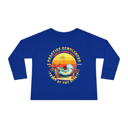 Galatians 5:23 Toddler LS Tee: Gentleness – Fruit of the Spirit