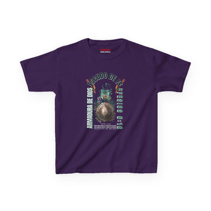 Efesios 6:16 - Camiseta Juvenil: Escudo de la Fe – Armadura de Dios
