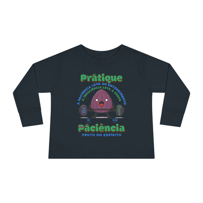 Gálatas 5:22 Camiseta Infantil: Paciência – Fruto do Espírito
