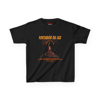 Mateus 5:14–16 Camiseta Infantil: Portador da Luz