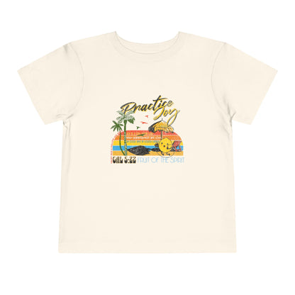 Galatians 5:22 Toddler Tee: Joy – Fruit of the Spirit
