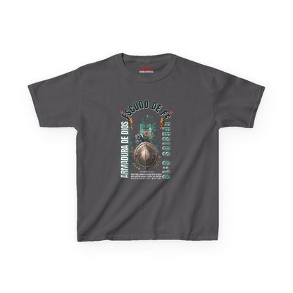 Efesios 6:16 - Camiseta Juvenil: Escudo de la Fe – Armadura de Dios