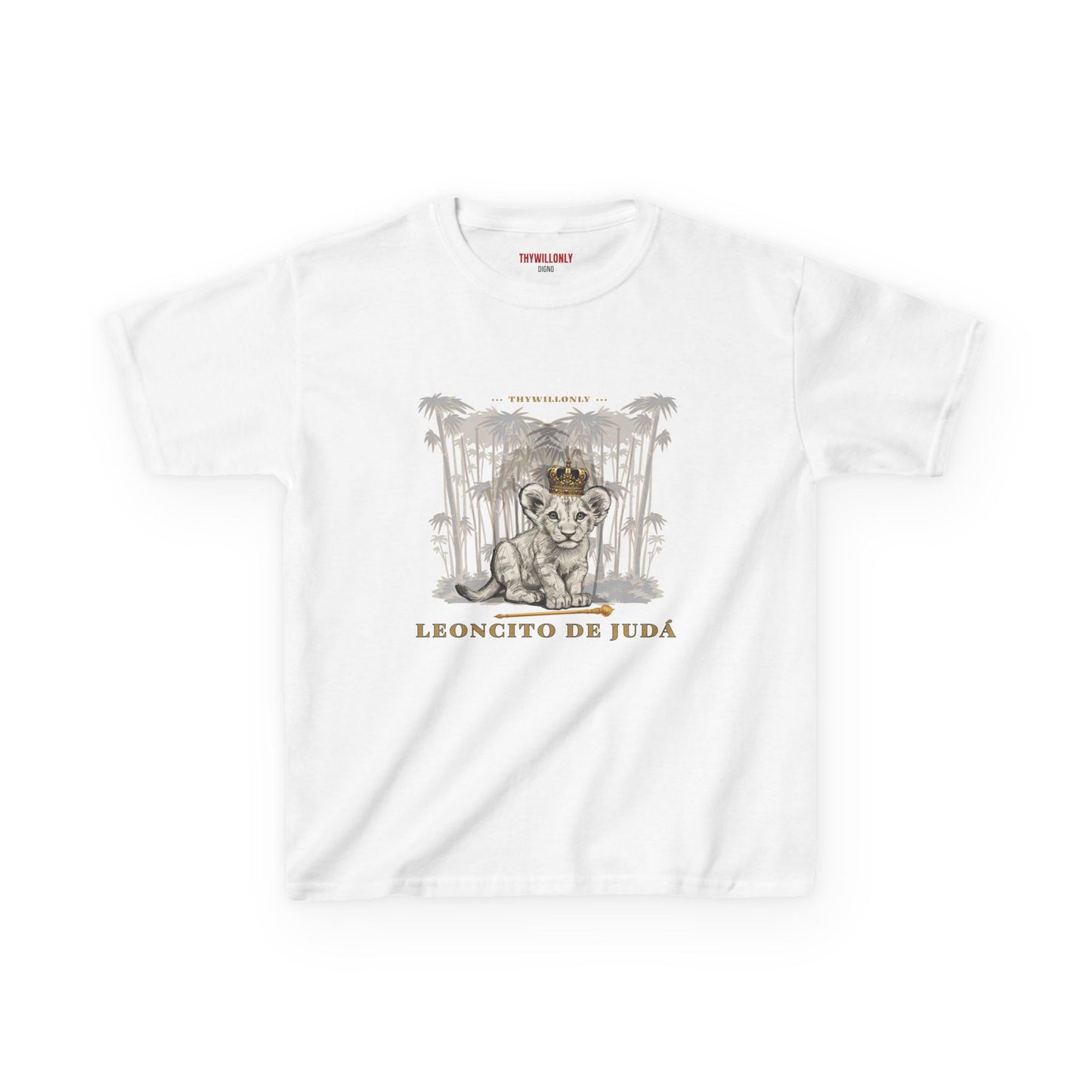 Génesis 49:9–10 - Camiseta Juvenil: Leoncito de Judá