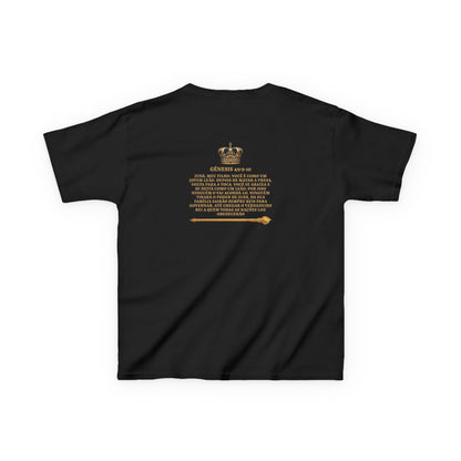 Gênesis 49:9–10 - Camiseta Juvenil: Leãozinho de Judá