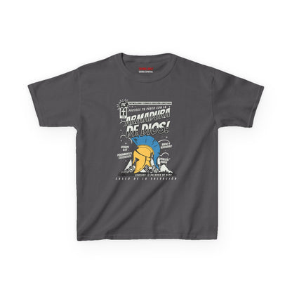 Efesios 6:17 - Camiseta Juvenil: Casco de la Salvación – Armadura de Dios